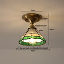 GobekUsa Glass LED Ceiling Lamp Modern Copper Socket Ceiling Lights