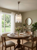 Vintage Transparent Murano Chandelier