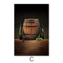 Vintage Wine Canvas