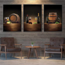 Vintage Wine Canvas