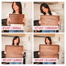 Extra Large Walnut Wood Cutting Board