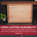 Extra Large Maple Wood Cutting Board