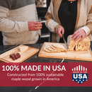 Extra Large Maple Wood Cutting Board