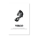 Virgo - White Canvas