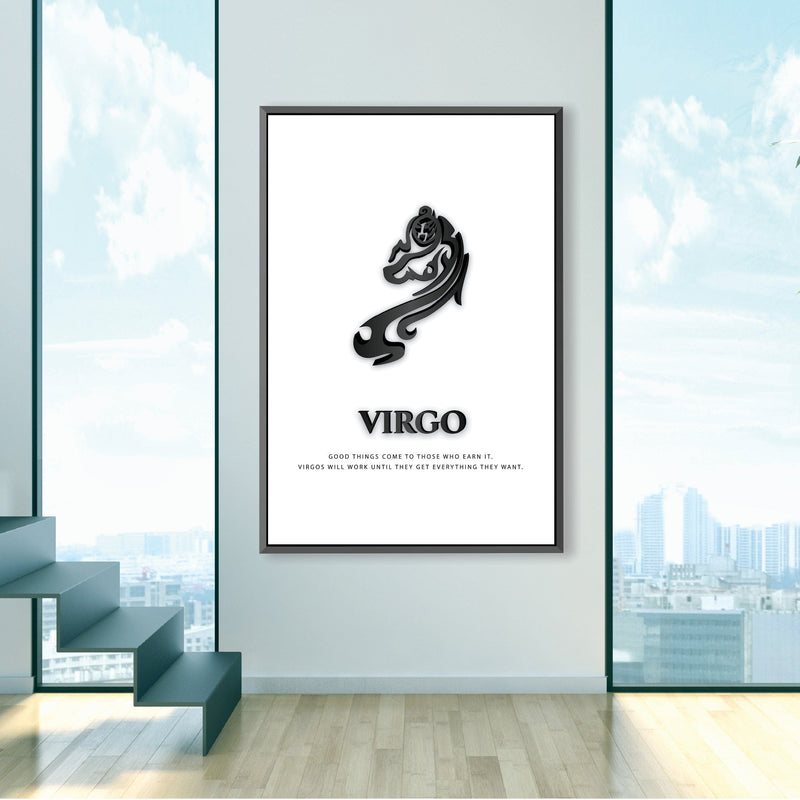 Virgo - White Canvas