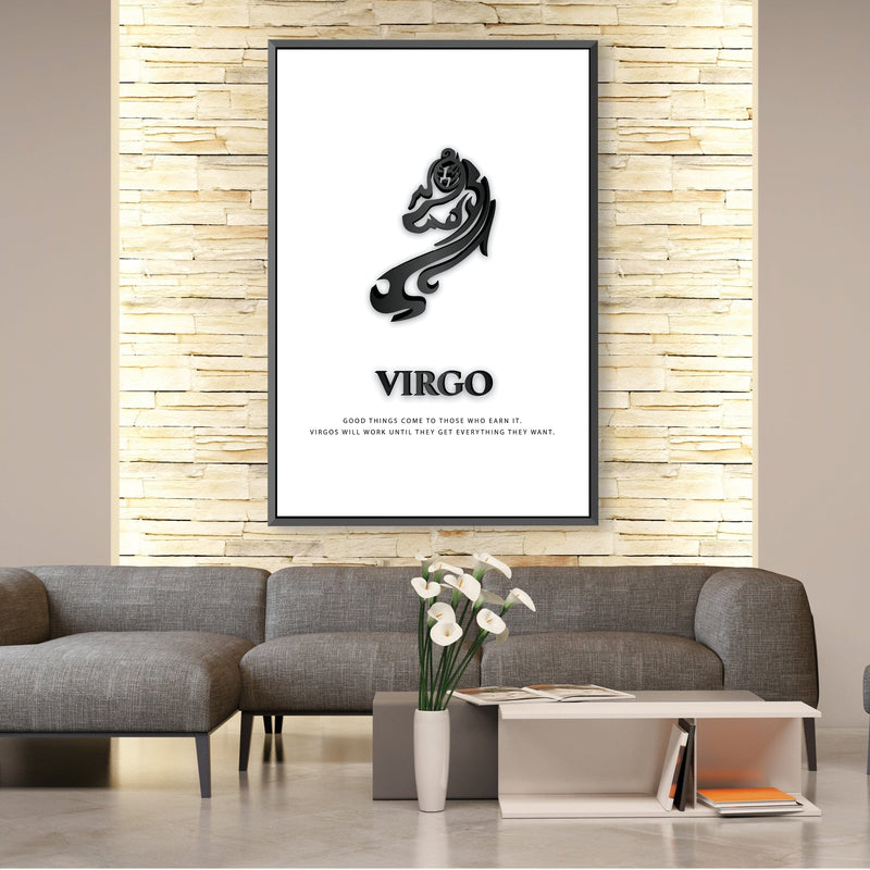 Virgo - White Canvas