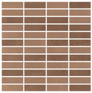 Vision Color Mix Red Anti-Slip Mosaic H Porcelain Mosaics 12x12