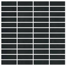 Vision Color Star Black Anti-Slip Mosaic H Resin Look Porcelain Mosaics 12x12