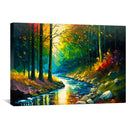 Vivid Forest Canvas
