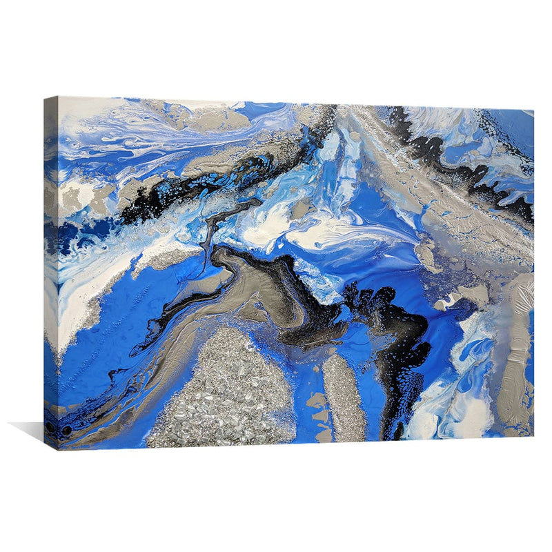 Vivid Geode Canvas