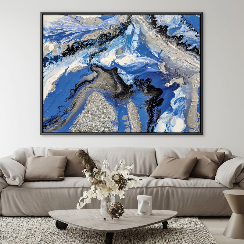 Vivid Geode Canvas