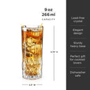Admiral Highball Glasses, Set of 4 by Viski