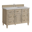 James Martin Lorelai 48" Single Bathroom Vanity, Whitewashed Oak