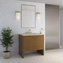 James Martin Hudson 36" Single Bathroom Vanity, Honey Oak