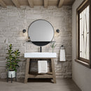 James Martin Auburn 36" Single Console Vanity, Weathered Timber