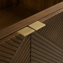 James Martin Marcello 36" Floating Single Bathroom Vanity, Chestnut