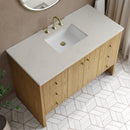 James Martin Hudson 48" Single Bathroom Vanity, Light Natural Oak