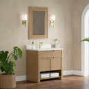 James Martin Solene 36" Single Bathroom Vanity, Seaside Oak