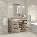 James Martin Lorelai 48" Single Bathroom Vanity, Whitewashed Oak