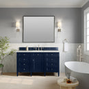 James Martin Brittany 60" Single Bathroom Vanity, Victory Blue