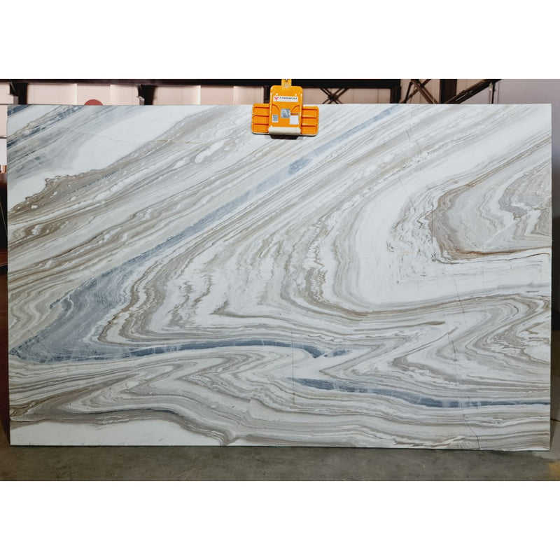 Volakas Bookmatching Polished Marble Slab