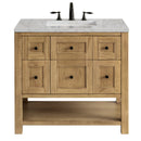 James Martin Breckenridge 36" Single Bathroom Vanity, Light Natural Oak