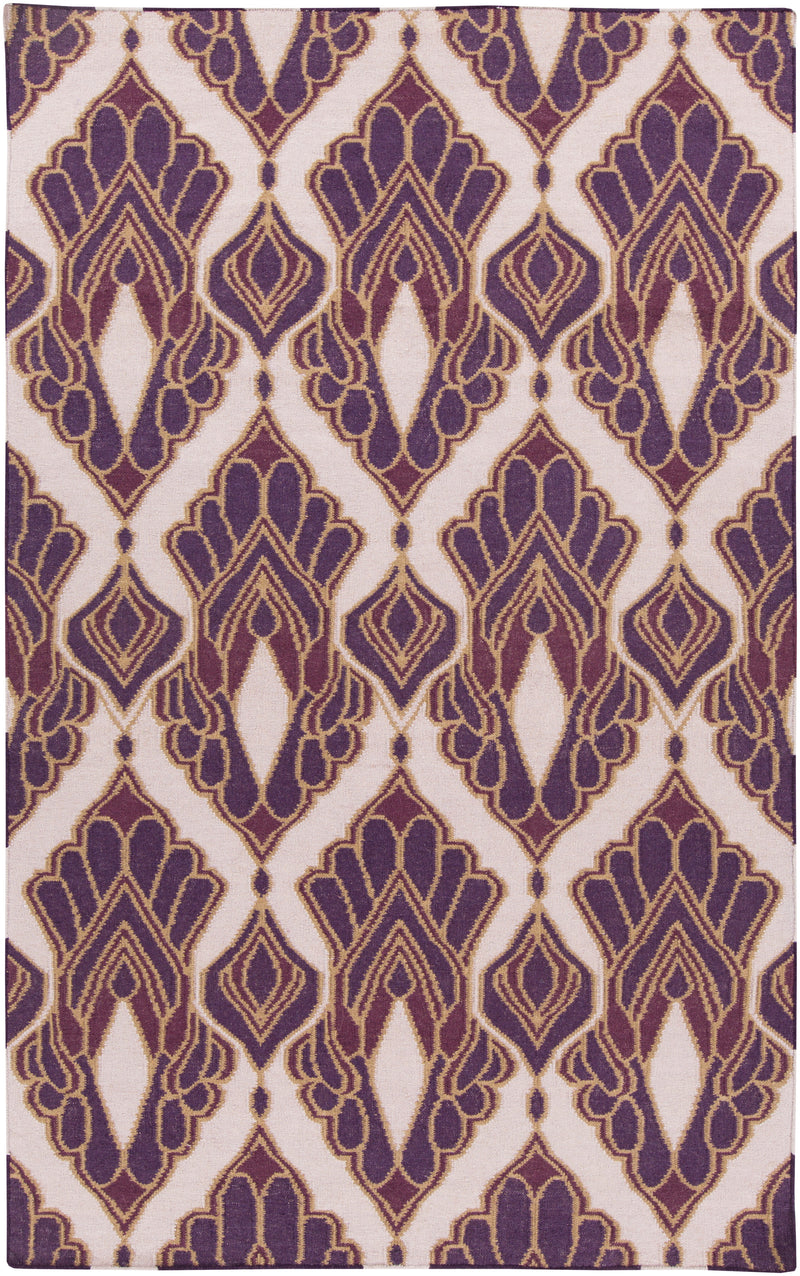 Adeline Global Violet/Lilac Area Rug