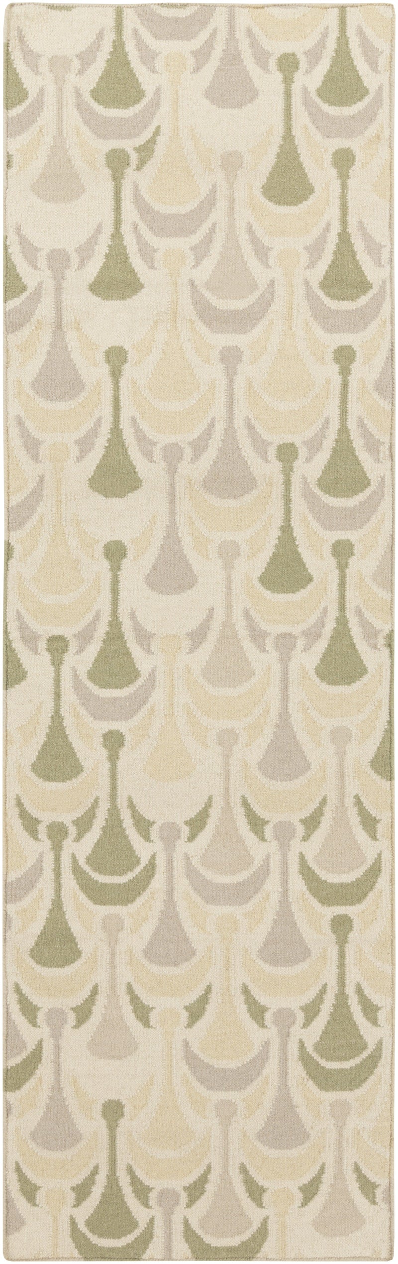 Aledo Modern Olive Beige Area Rug