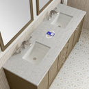 James Martin Chicago 72" Double Bathroom Vanity, Walnut Whisper