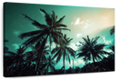 Retro Style Palm Trees Wall Art