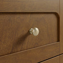 James Martin Laurent 72" Dual Mount Double Bathroom Vanity, Honey Oak