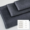 Cotton Textured Bath Towel Set - Acacia Collection by Great Bay Home