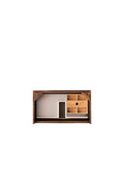 James Martin Mantova 31.5" Single Bathroom Vanity, Mid-Century Walnut
