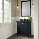 James Martin Brittany 30" Single Bathroom Vanity, Black Onyx