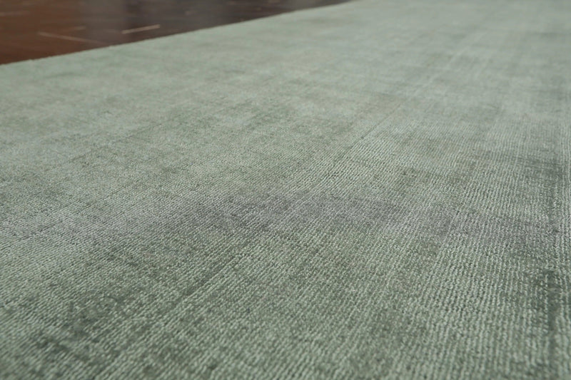 4x6 Green Hand Tufted Handmade 100% Wool Modern & Contemporary Oriental Area Rug