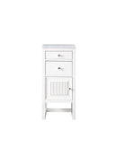 James Martin Athens 15" Base Cabinet, Glossy White