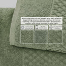 Cotton Diamond Waffle Weave Bath Towel Set - Grayson Collection by Great Bay Home