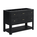 James Martin Lucian 48" Single Bathroom Vanity, Carbon Oak