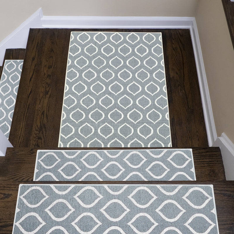 Sussexhome Drop Collection 2 x 3 Foot Heavy Duty Low Pile Landing Rug Runner