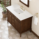 James Martin Kinnsden 48" Single Bathroom Vanity, Sable Oak