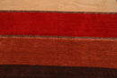 8'11" x 12' Hand Knotted Wool Oriental Area Rug Contemporary Brown