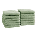 Cotton Textured Bath Towel Set - Acacia Collection by Great Bay Home