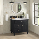 James Martin Lorelai 36" Single Bathroom Vanity, Black Onyx