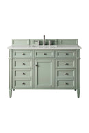 James Martin Brittany 48" Single Bathroom Vanity, Sage Green