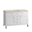 James Martin Chicago 48" Single Bathroom Vanity, Glossy White