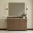 James Martin Brookfield 60" Single Bathroom Vanity, Pecan