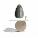 Contemporary Striped Modern Dresuar