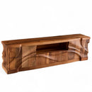 Solid Walnut Wood Tv Unit
