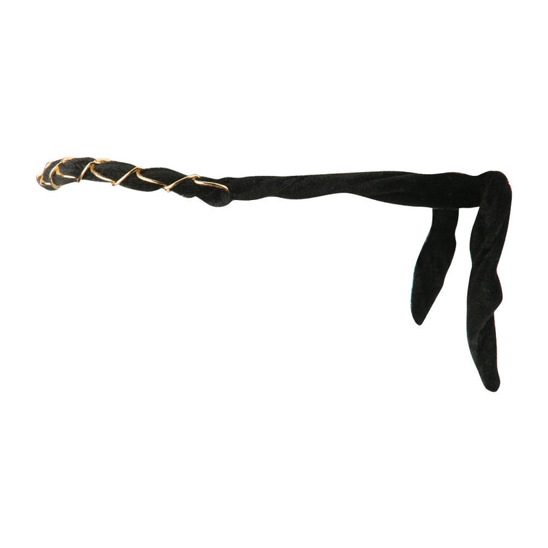 Velvet Headband Wrap with Chain