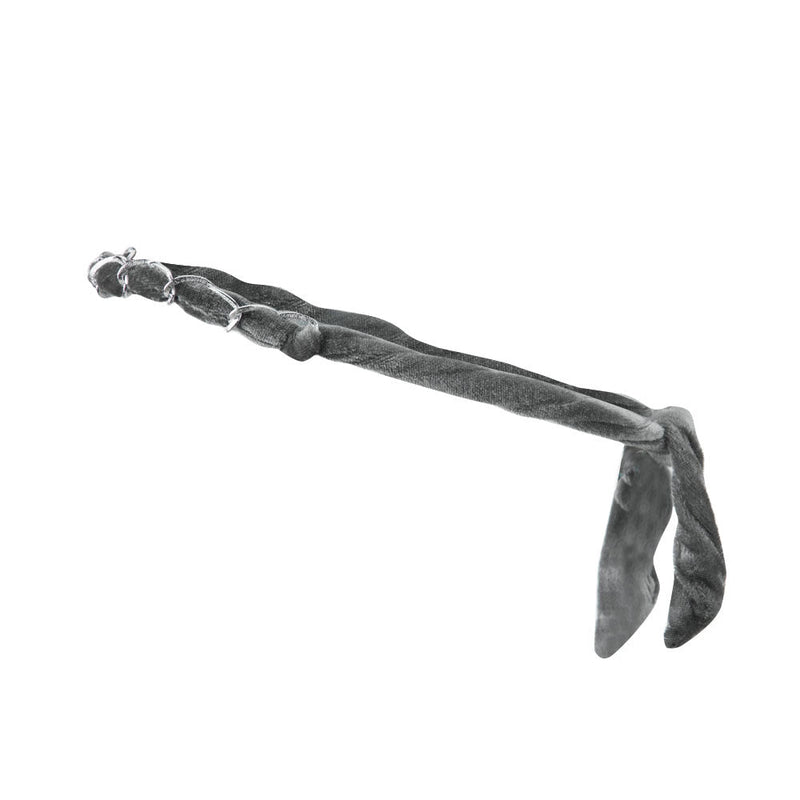 Velvet Headband Wrap with Chain